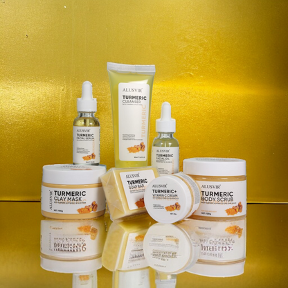 Turmeric Set  مجموعة الكركم للتصبغات و حب الشباب
