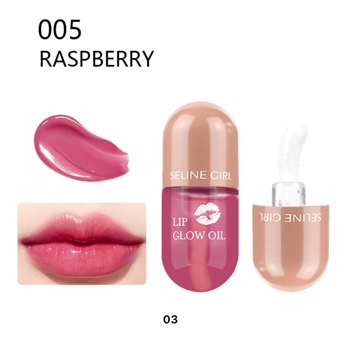 Seline Lip Gloss plump - Fitnah Skincare