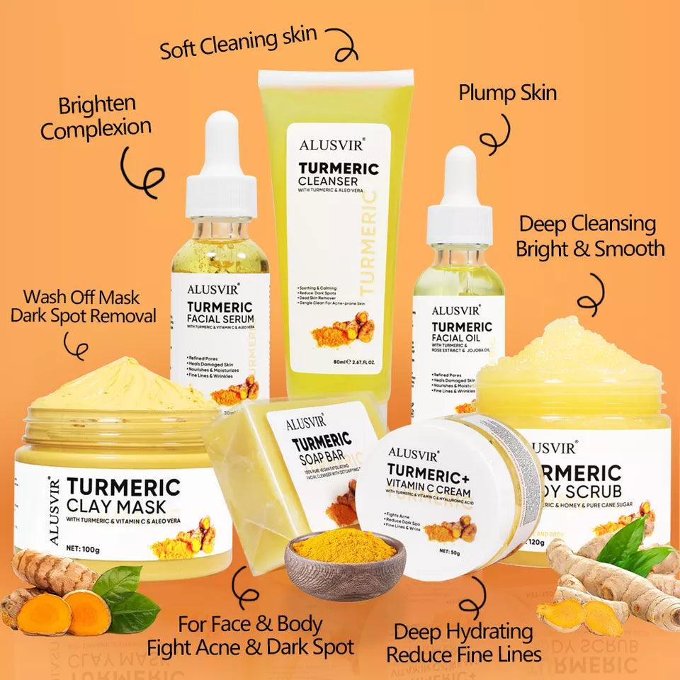Turmeric Skincare Set - Fitnah Skincare